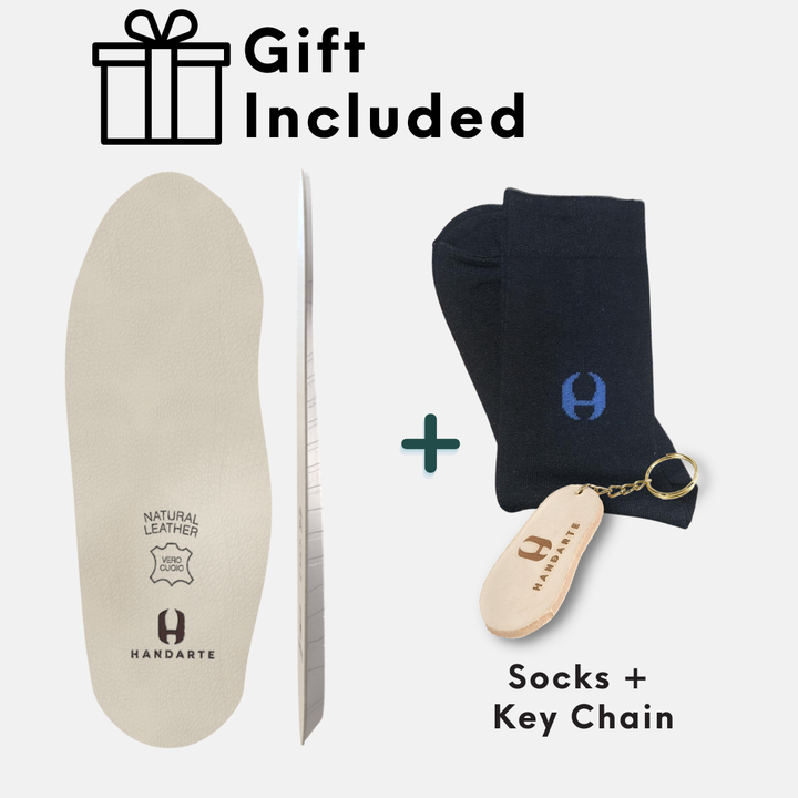 Handarte All-Day Soft Leather Insoles