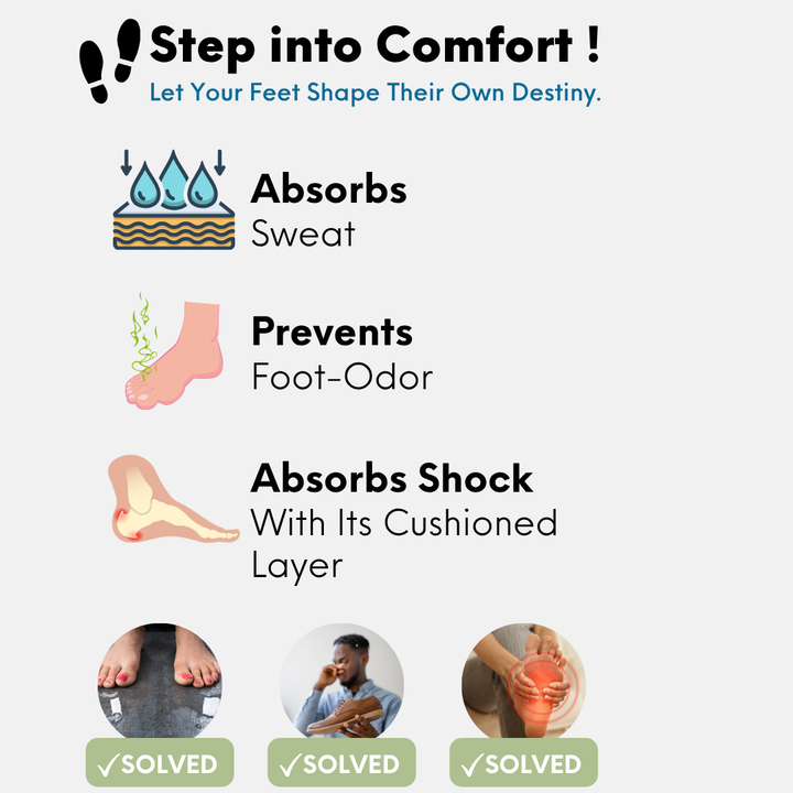 Handarte All-Day Soft Leather Insoles