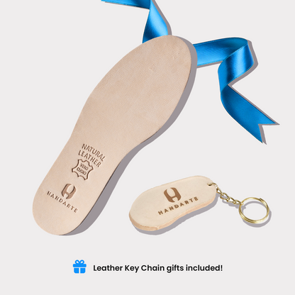 Handarte Ultra-Thin Cuttable Leather Odor-Control Insoles