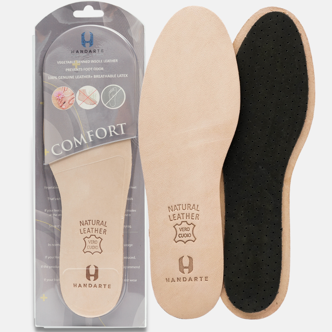 Handarte Ultra-Thin Leather Odor-Control Insoles – Handarte Insoles
