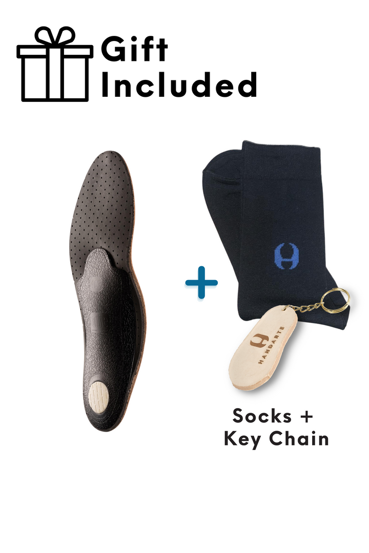 Orthotic Odor-Eater Leather Insole with Arch Support | Handarte®