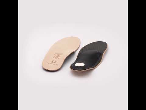 Orthotic Odor-Eater Leather Insole with Arch Support | Handarte®