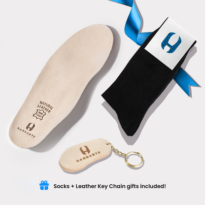 Handarte All-Day Soft Leather Insoles